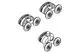 Roth-Rollensatz-Gleittuer-Ersatzteil-Glasdusche-Limaya-1110001120 gallery number 1